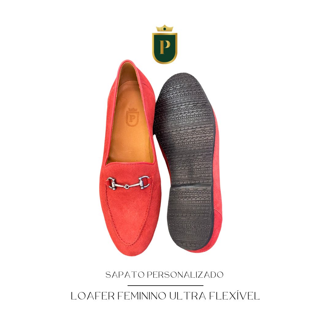 PERSONALIZAÇÃO LOAFER FEMININO ULTRA FLEXÍVEL