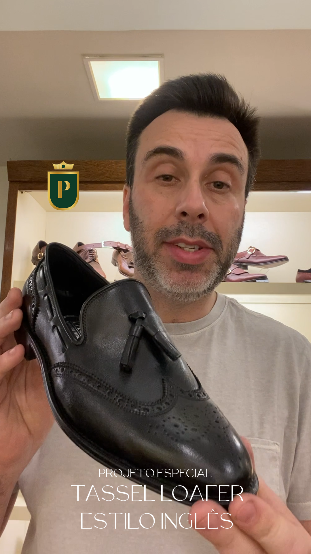 PROJETO ESPECIAL PERSONALIZAÇÃO TASSEL LOAFER ESTILO INGLÊS