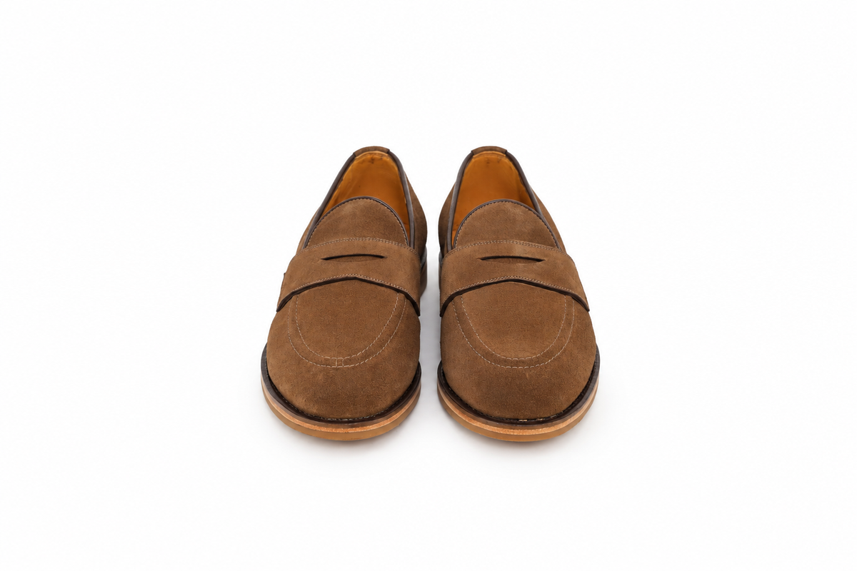 Loafer Walker Verão Camurça Suede - cor Pecan