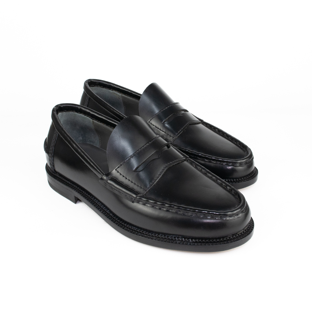 Mocassim College Americano Bill cor preto