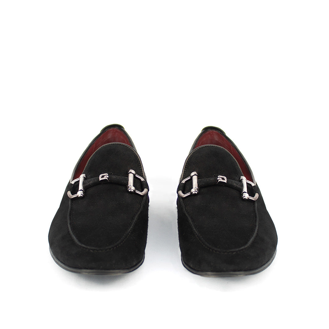 Mocassim Casual Renzo em Camurça cor preto
