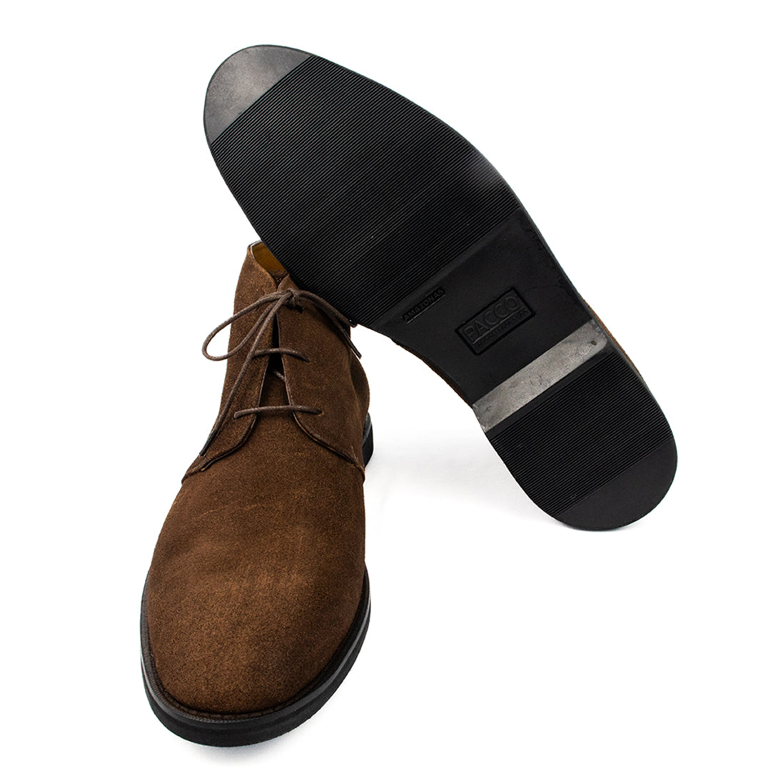 Bota Chukka Liverpool em camurça novo tom terracota