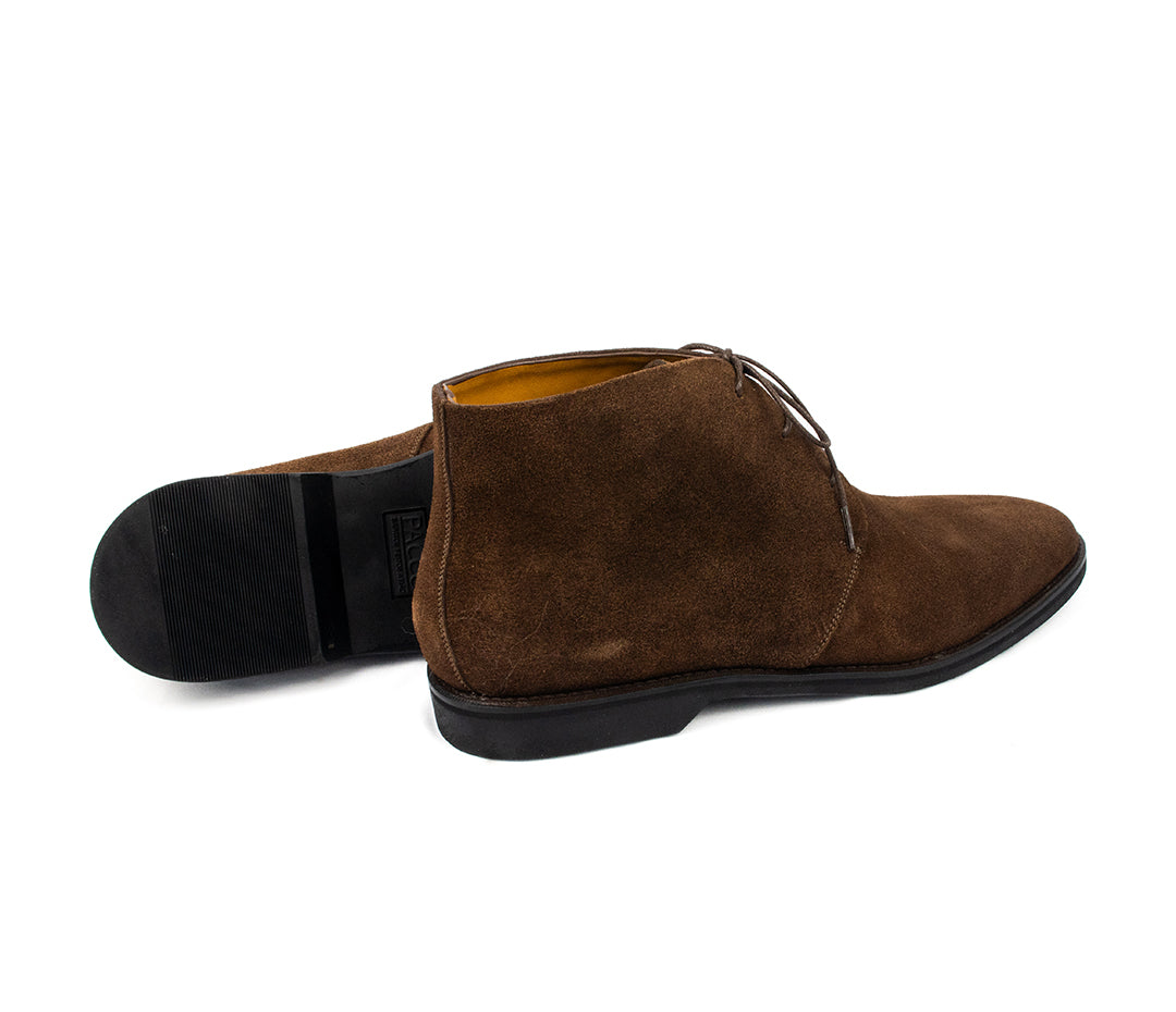Bota Chukka Liverpool em camurça novo tom terracota