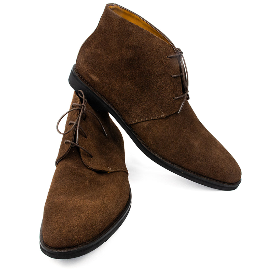 Bota Chukka Liverpool em camurça novo tom terracota