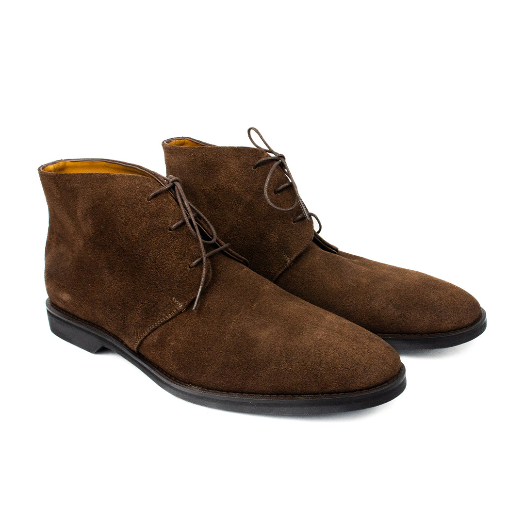 Bota Chukka Liverpool em camurça novo tom terracota