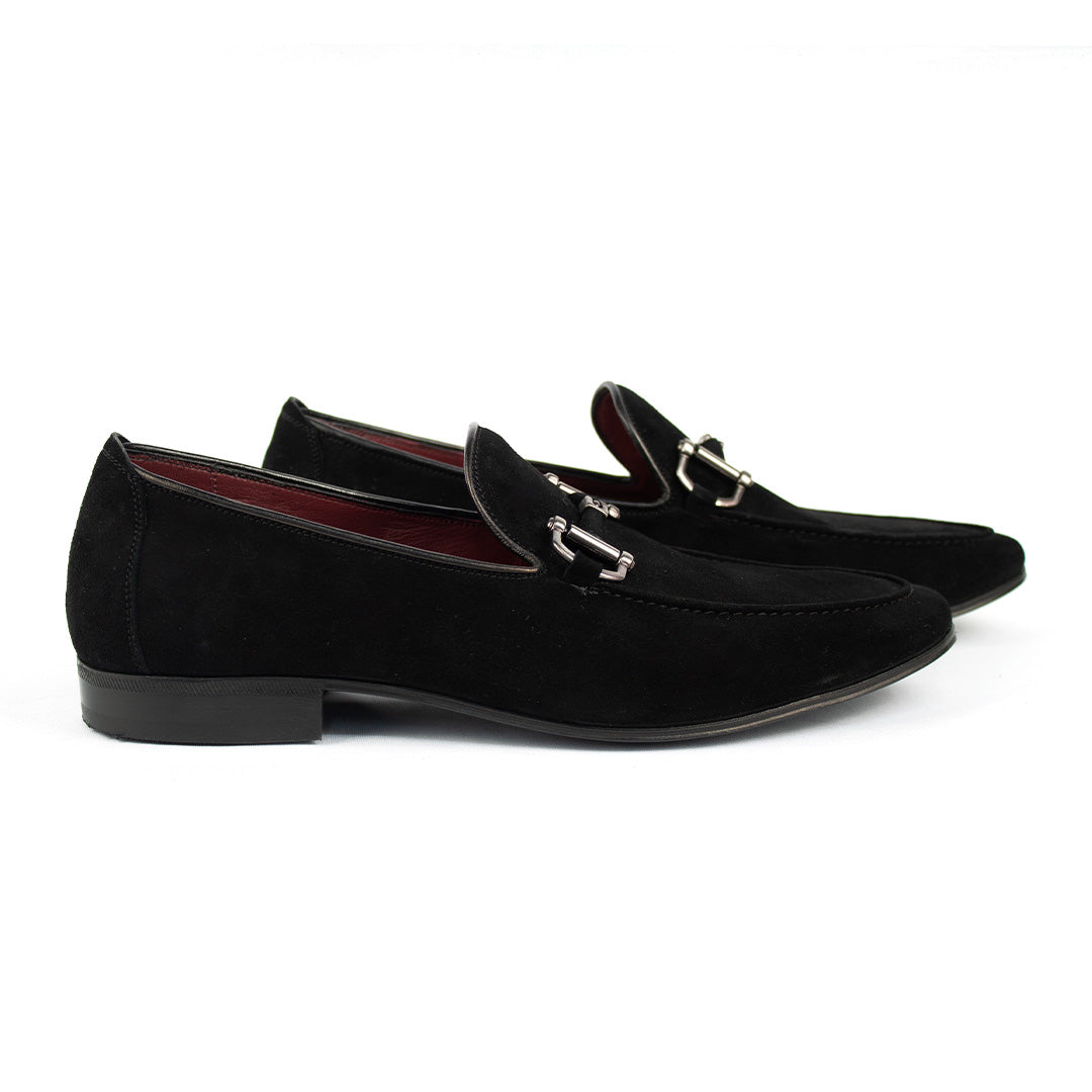 Mocassim Casual Renzo em Camurça cor preto