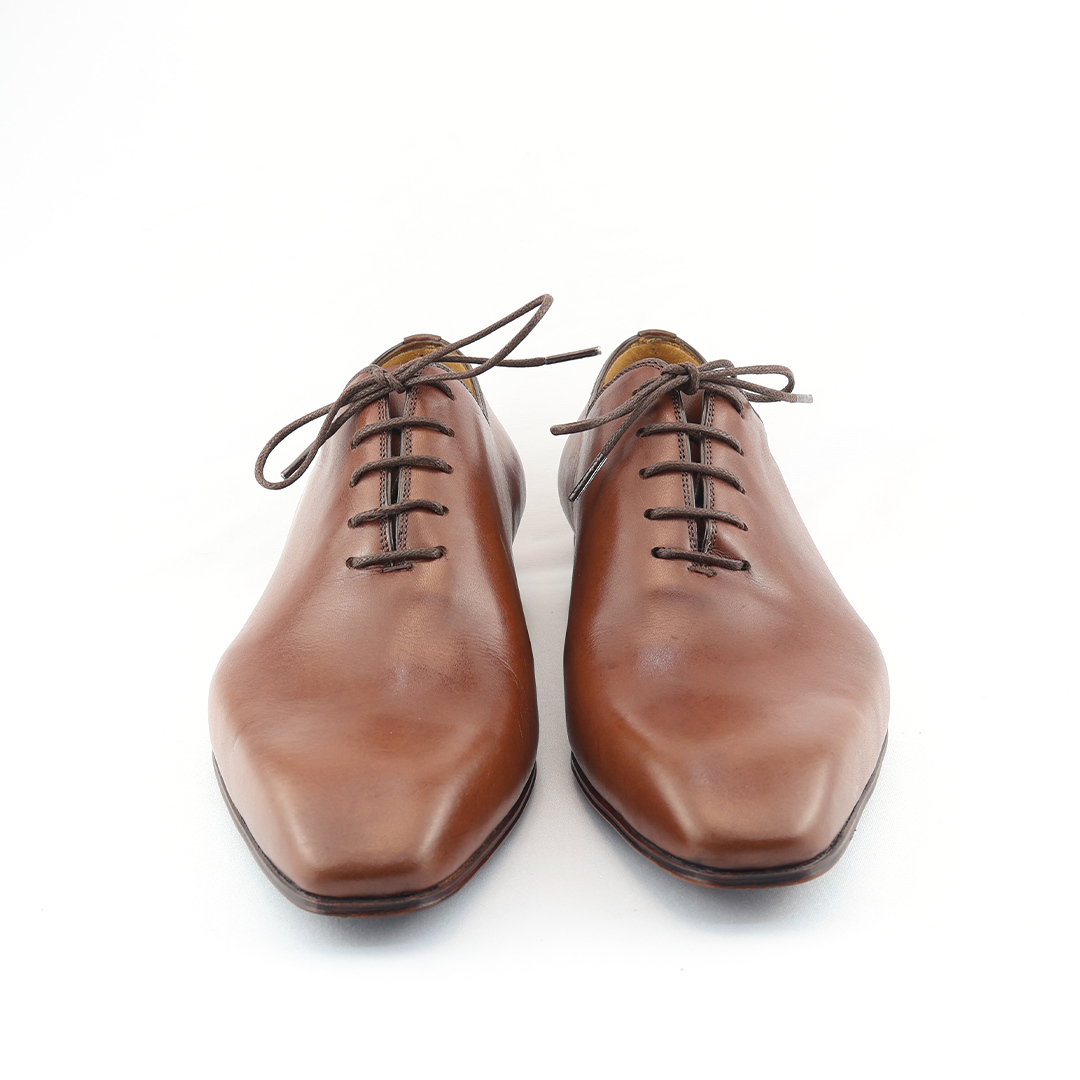 Últimos Pares Oxford Wholecut Hector cor Mahogany