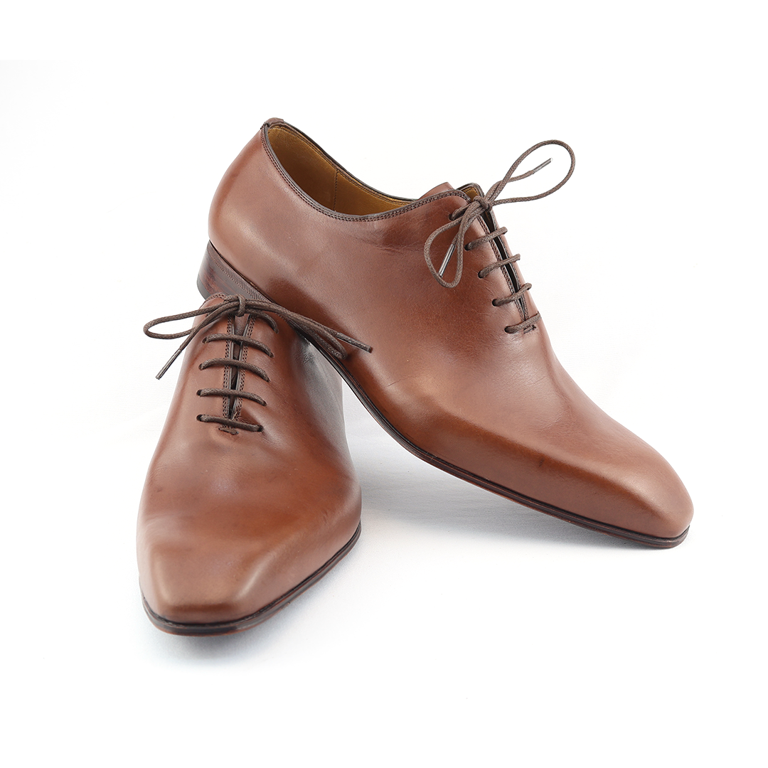 Últimos Pares Oxford Wholecut Hector cor Mahogany