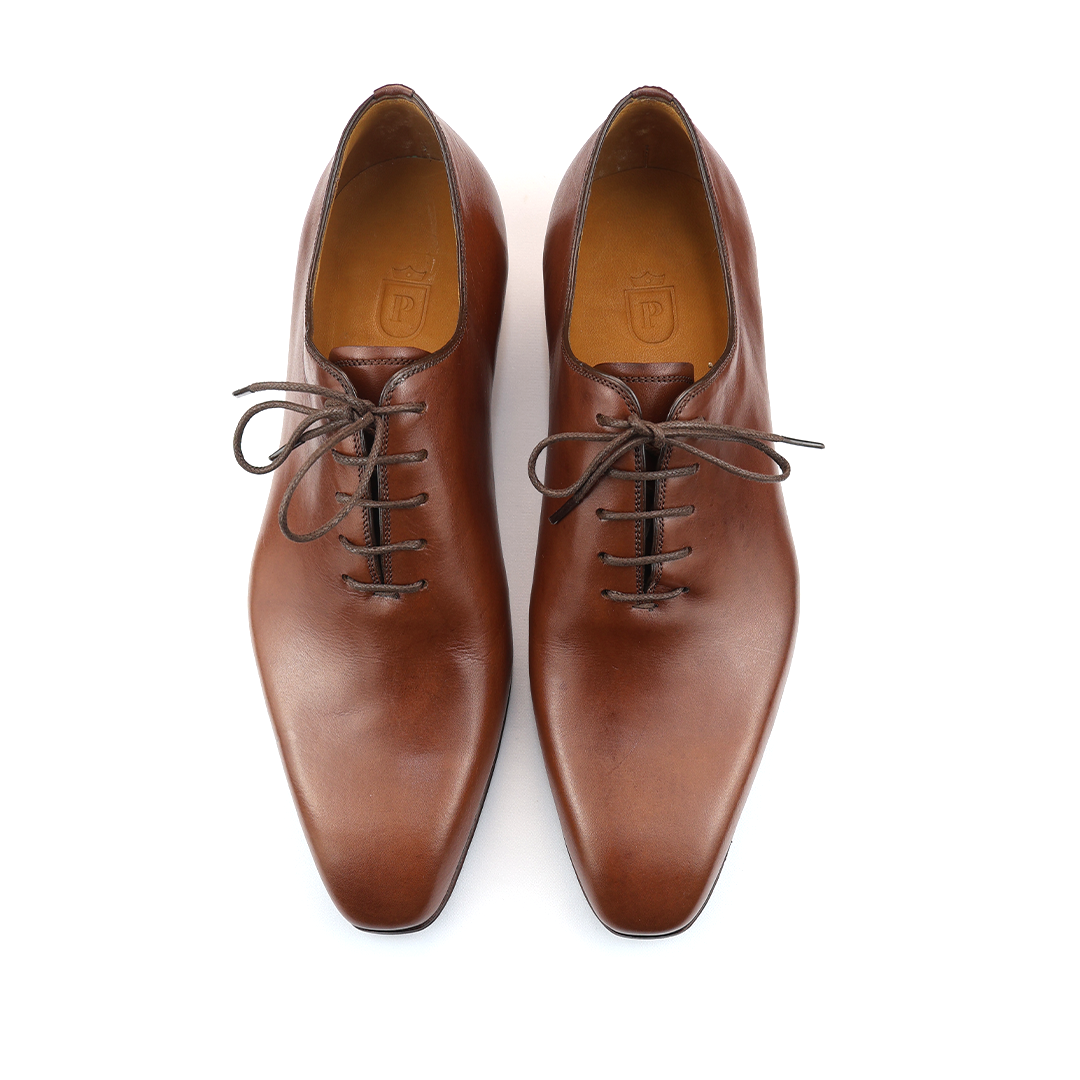 Últimos Pares Oxford Wholecut Hector cor Mahogany