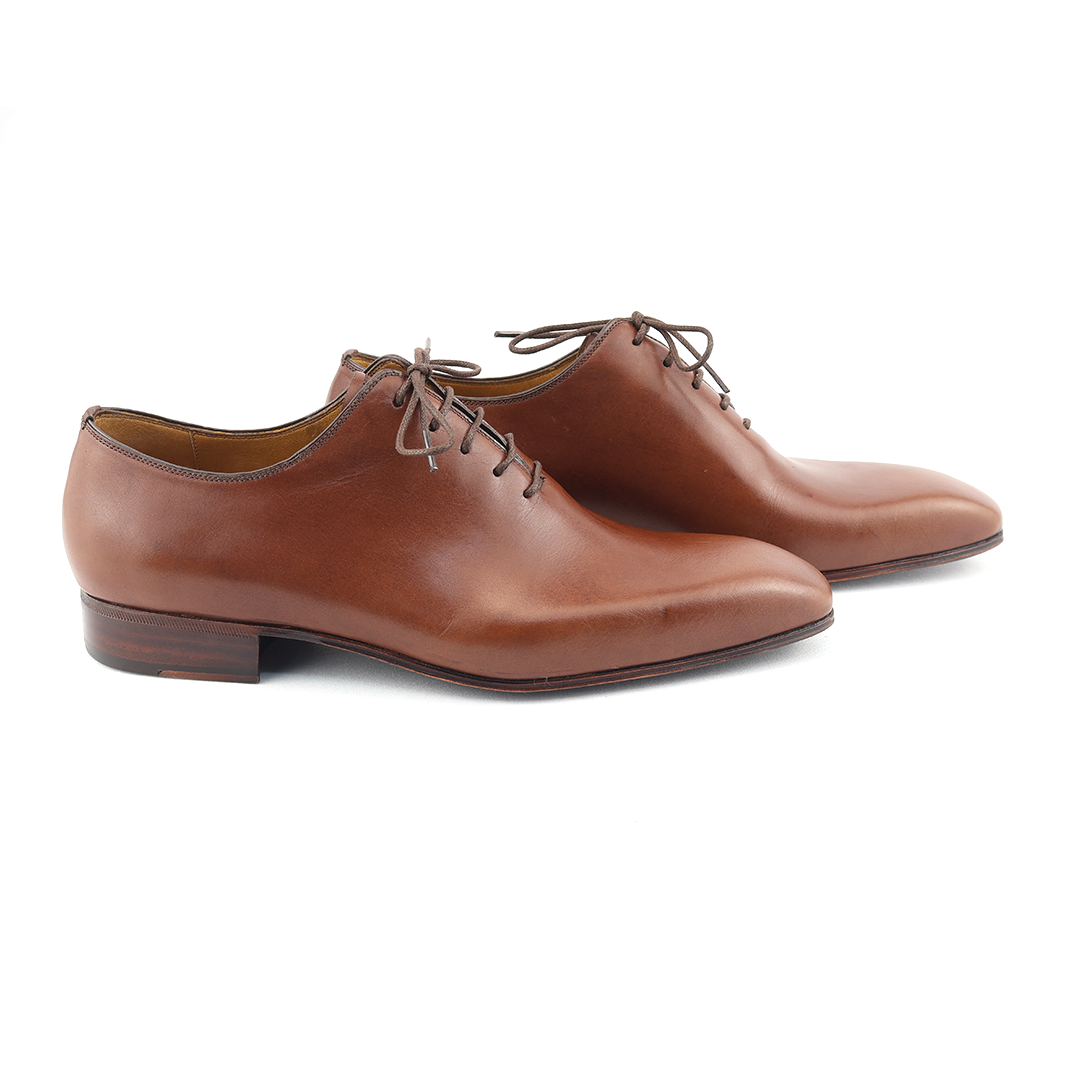 Últimos Pares Oxford Wholecut Hector cor Mahogany