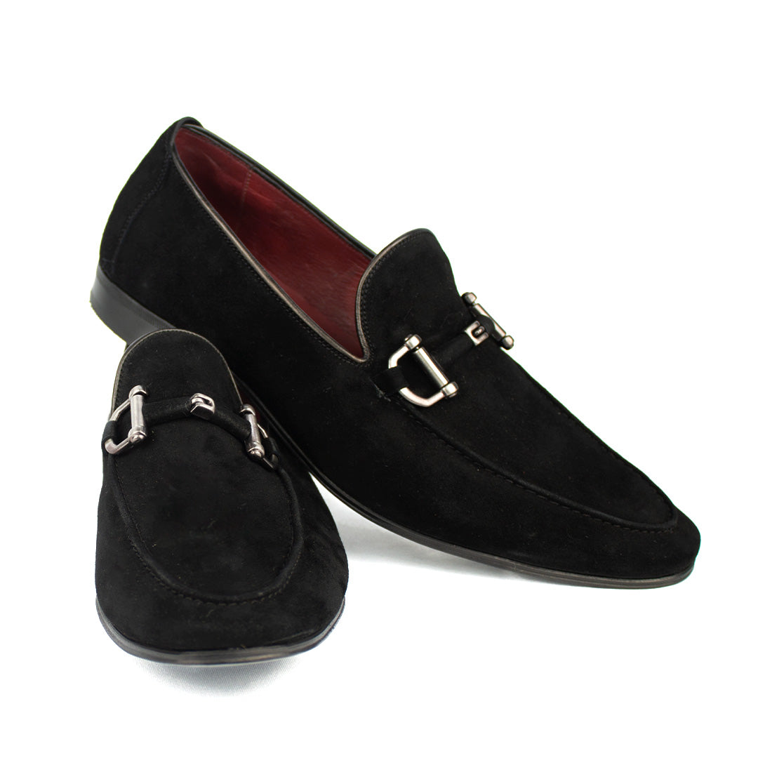 Mocassim Casual Renzo em Camurça cor preto