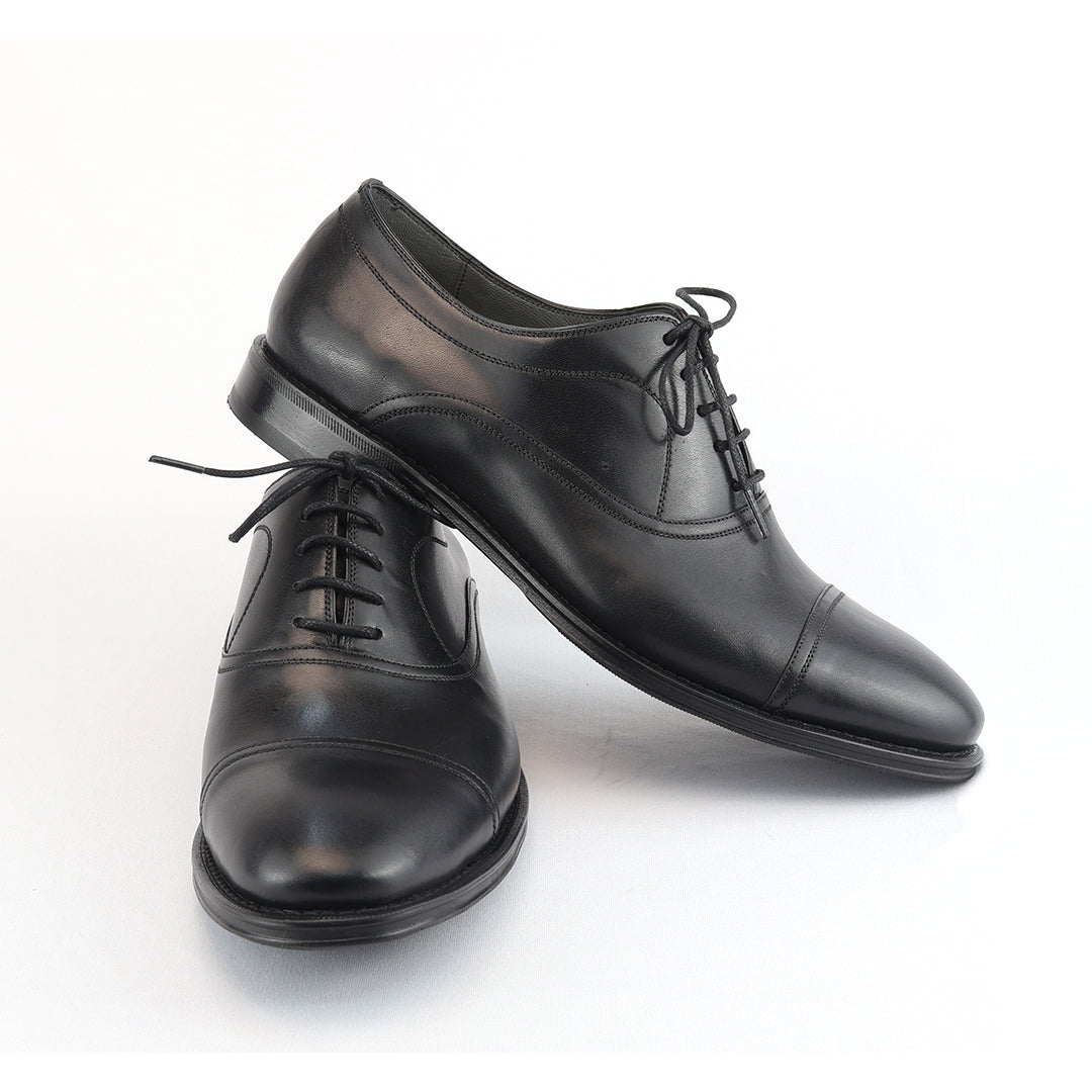 Oxford Cap Toe Ronald cor preto