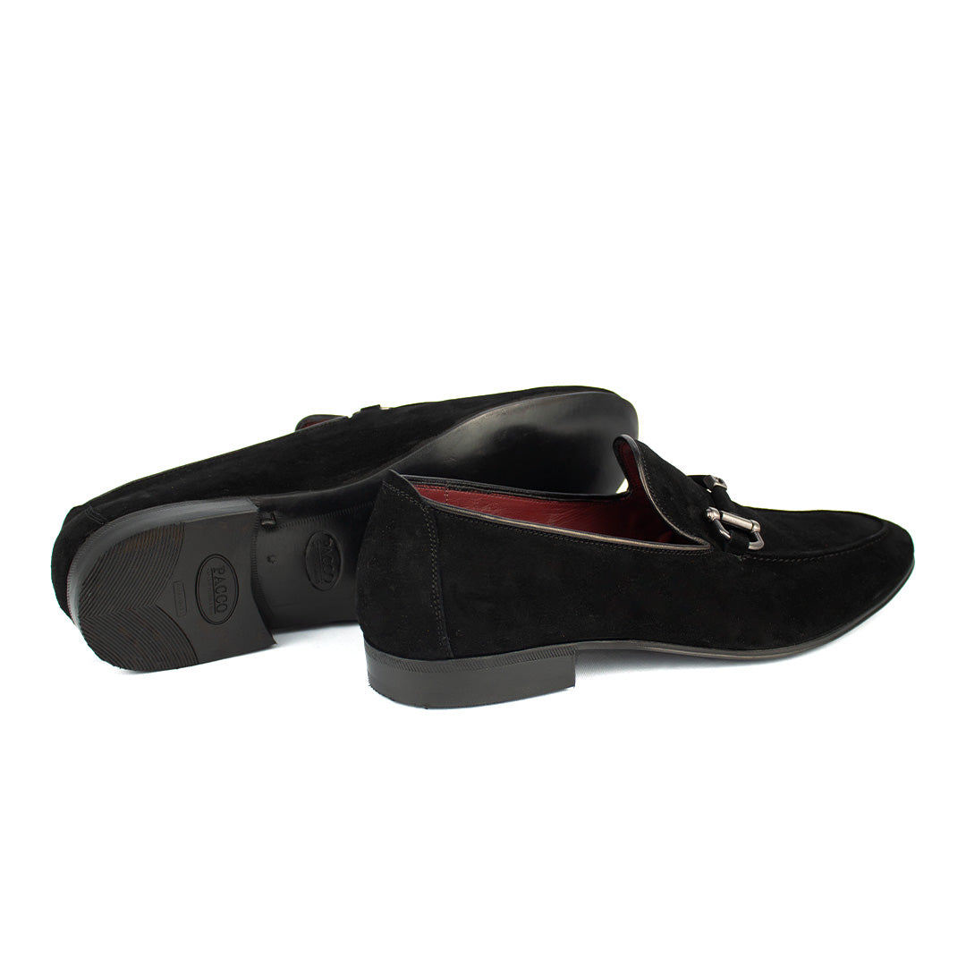 Mocassim Casual Renzo em Camurça cor preto