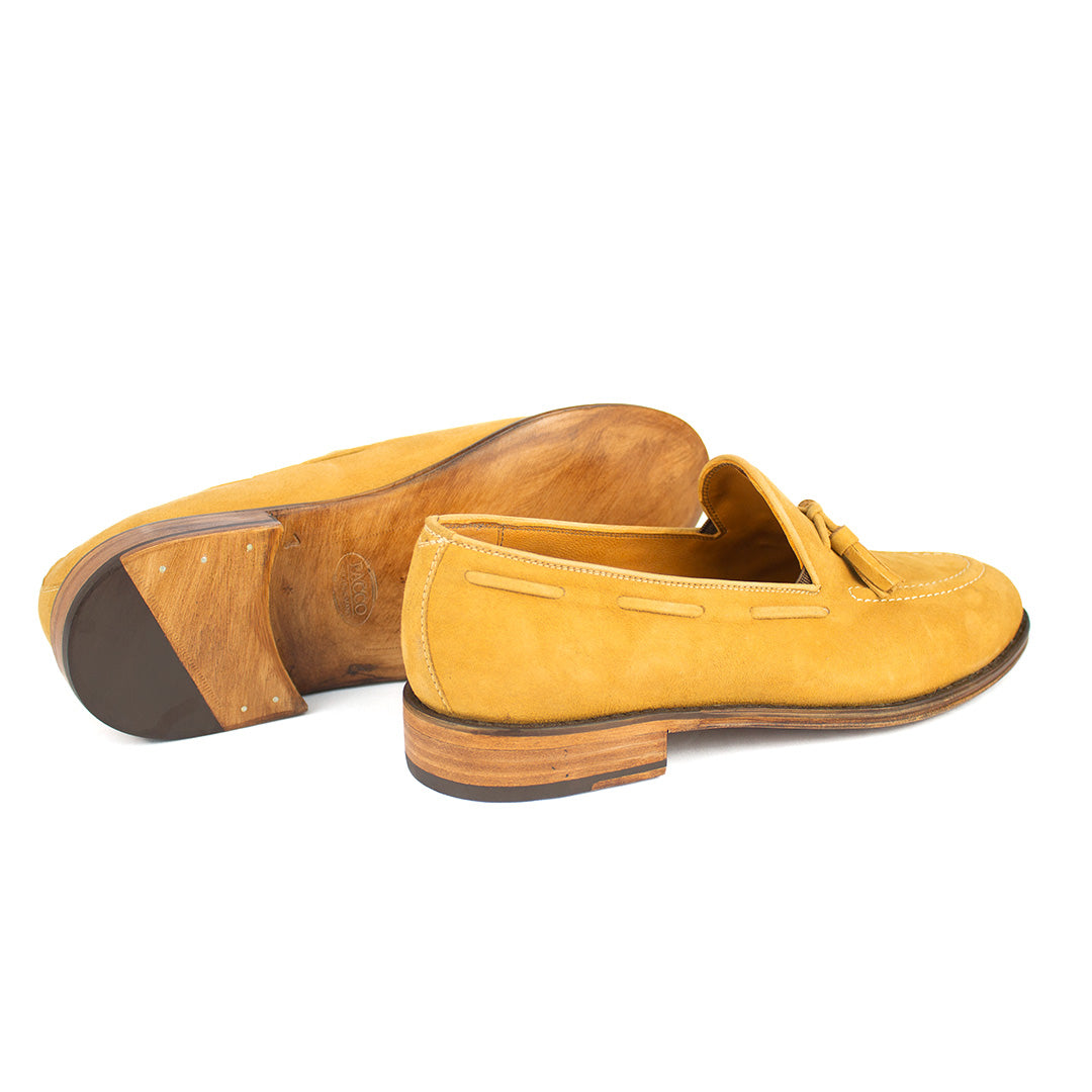 Tassel Loafer Windsor- em Camurça cor Havana