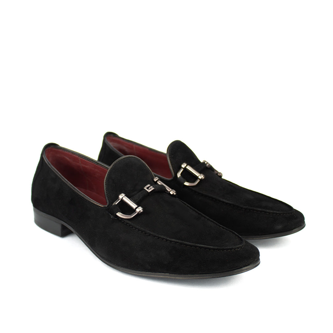 Mocassim Casual Renzo em Camurça cor preto