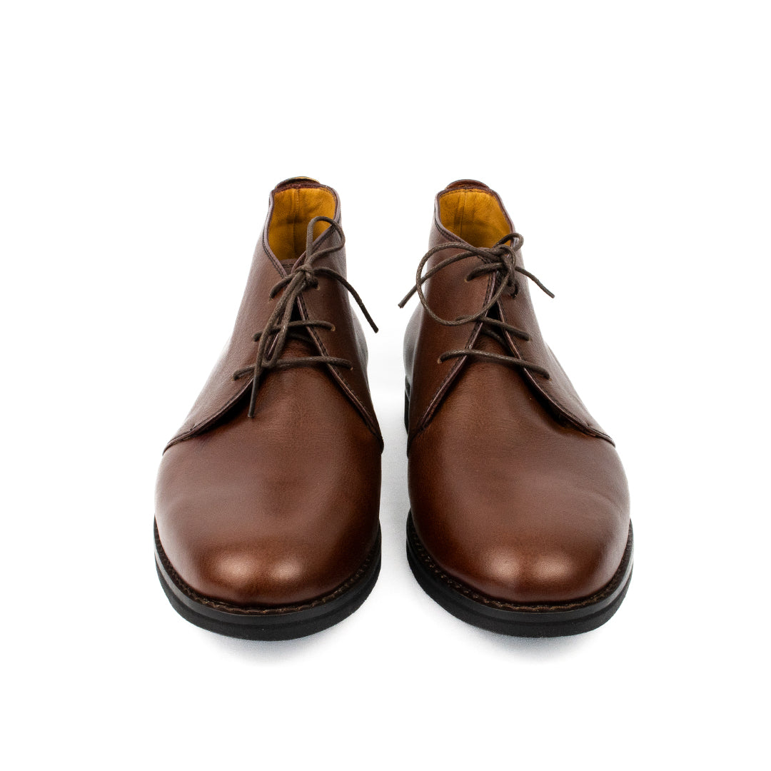 ULTIMOS PARES Bota Chukka Liverpool cor pinhão
