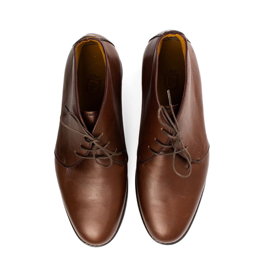 ULTIMOS PARES Bota Chukka Liverpool cor pinhão