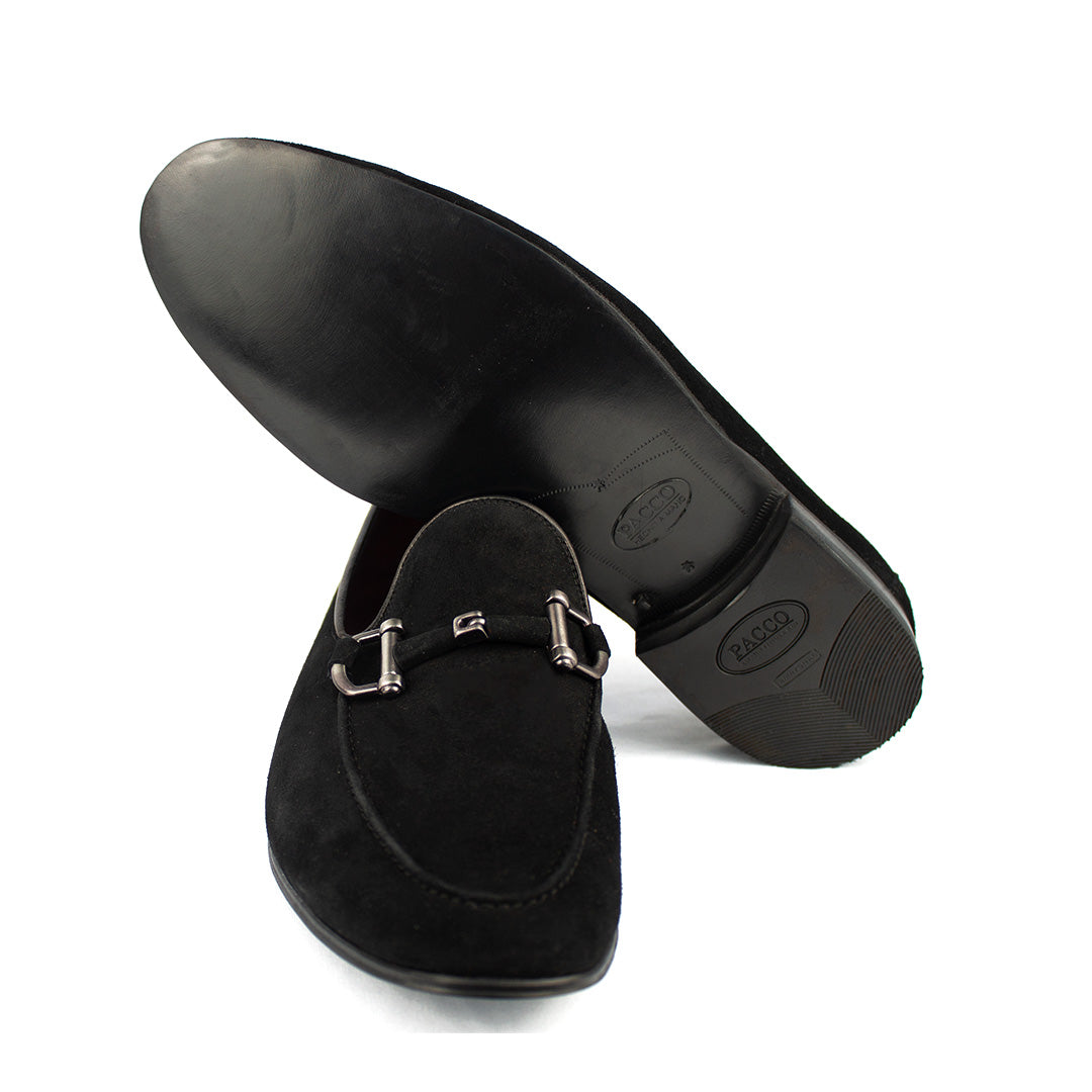Mocassim Casual Renzo em Camurça cor preto