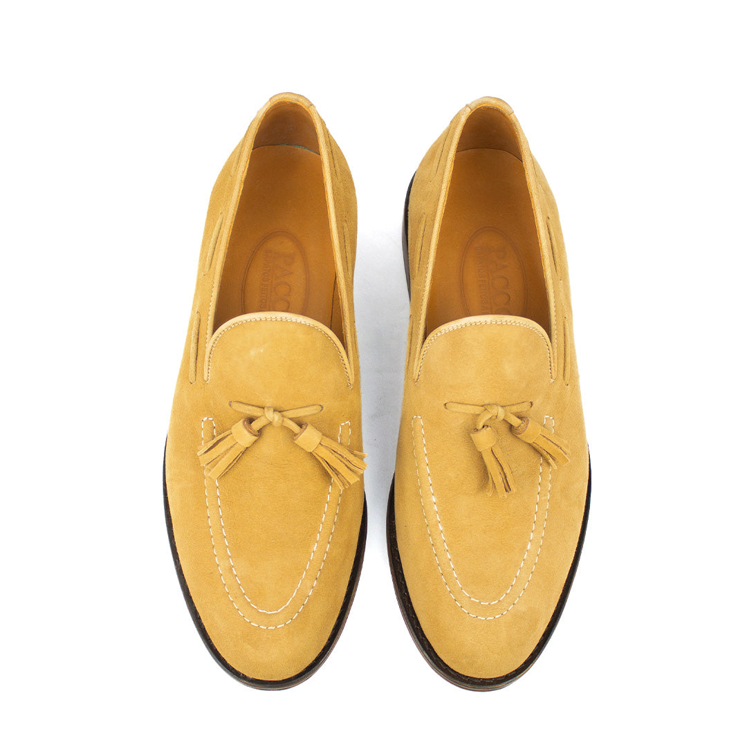 Tassel Loafer Windsor- em Camurça cor Havana