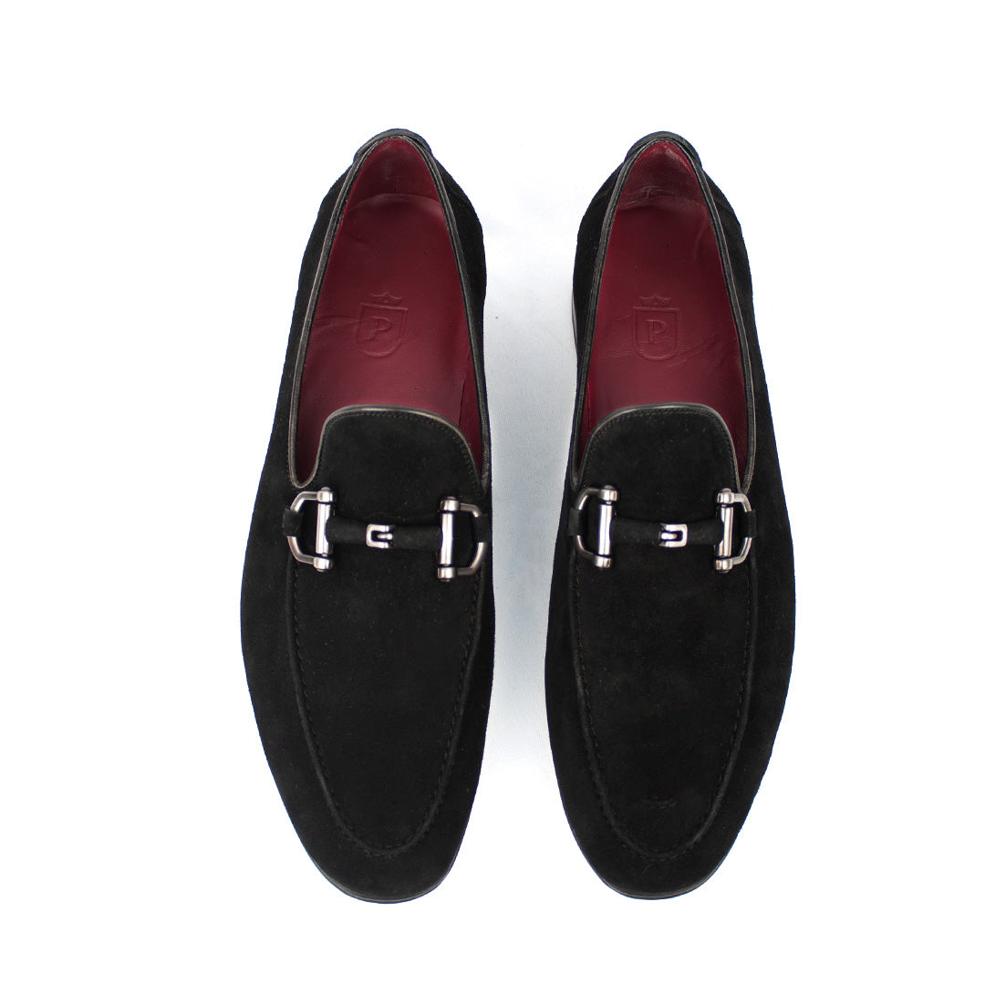 Mocassim Casual Renzo em Camurça cor preto