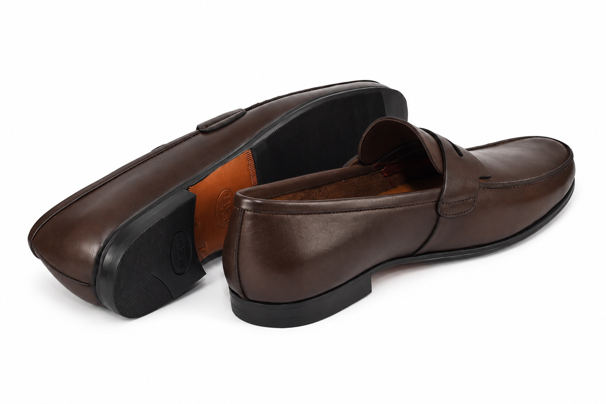 Mocassim Milão Hiper Flexível - cor artesanal Marrom