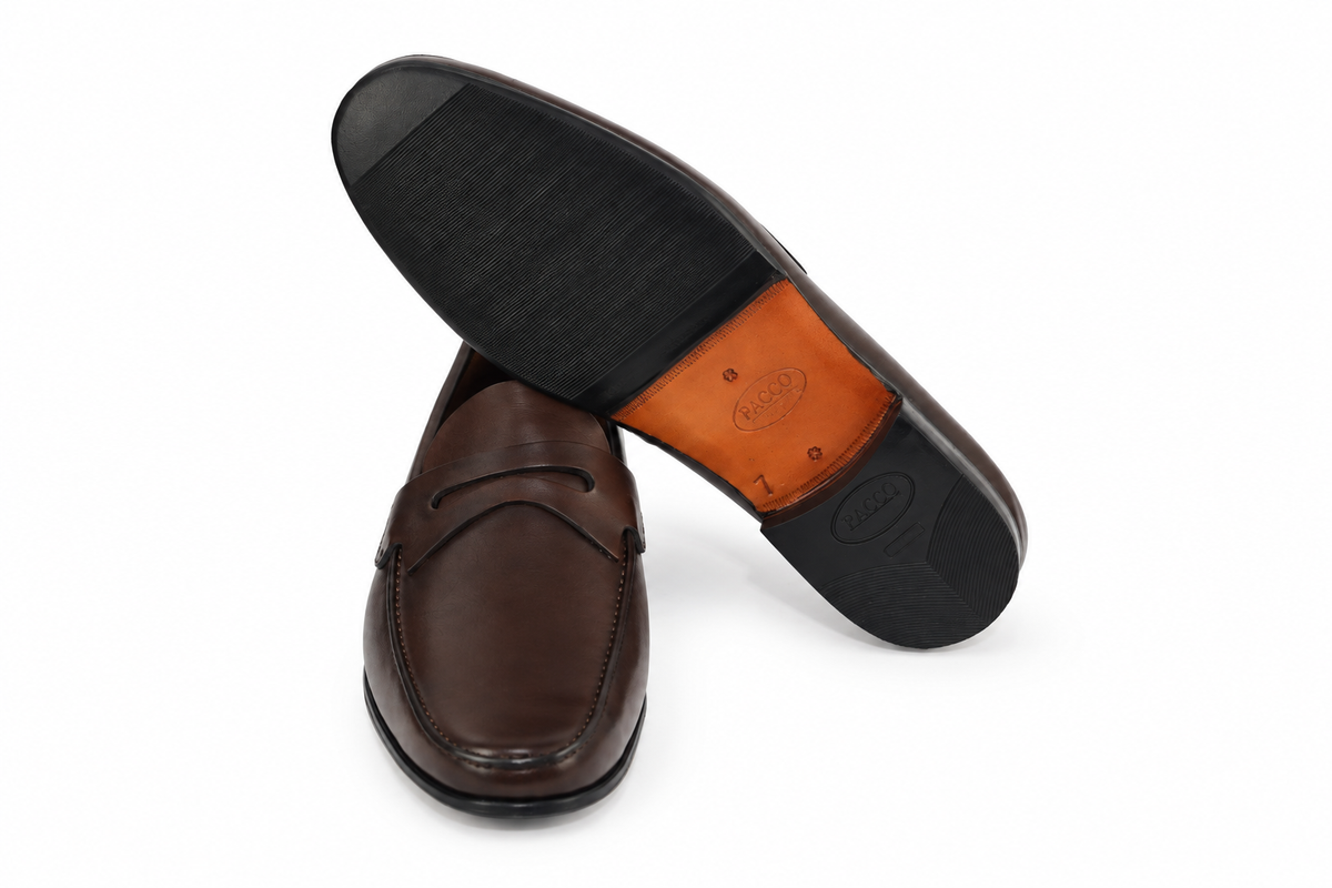 Mocassim Milão Hiper Flexível - cor artesanal Marrom