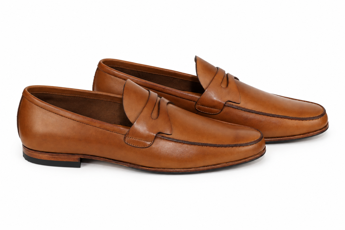 Mocassim Milão Hiper Flexível - cor Natural
