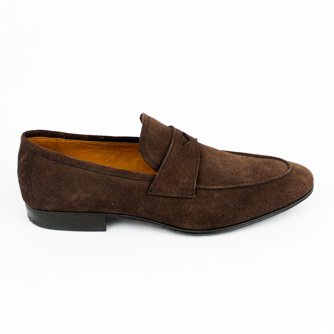 Loafer Aleksander em camurça cor marrom café