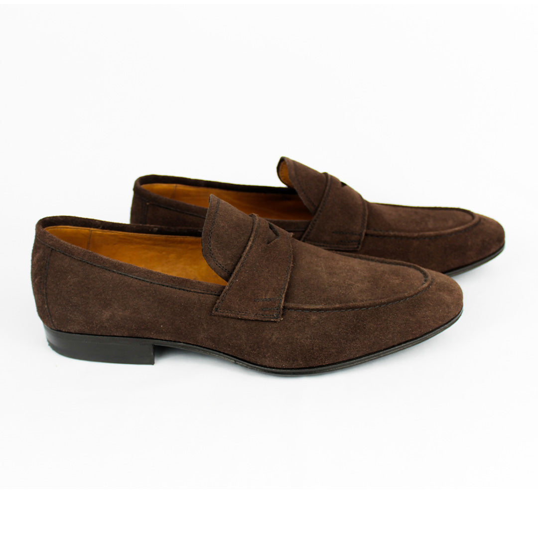 Loafer Aleksander em camurça cor marrom café