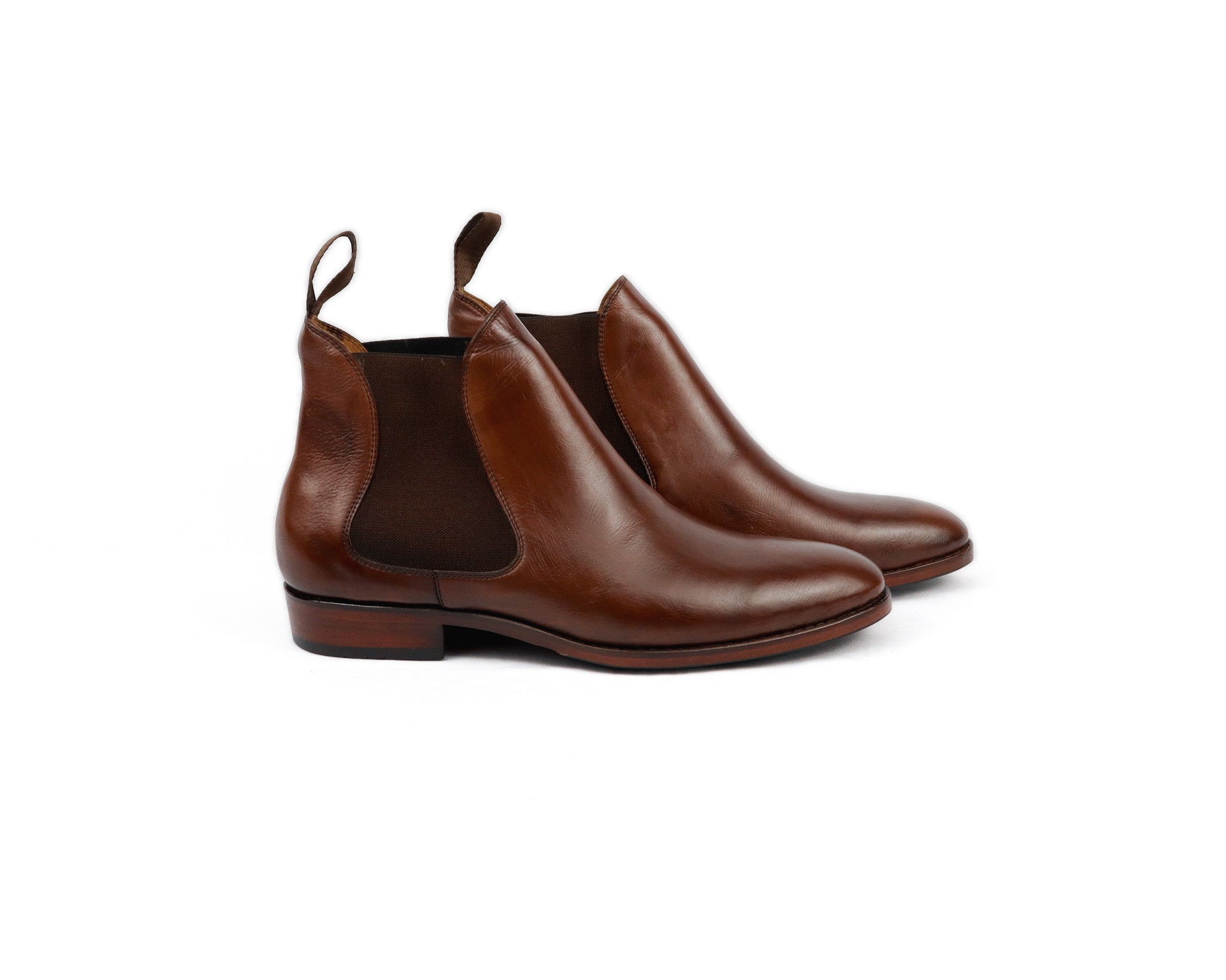 Botina Chelsea Paul cor mahogany