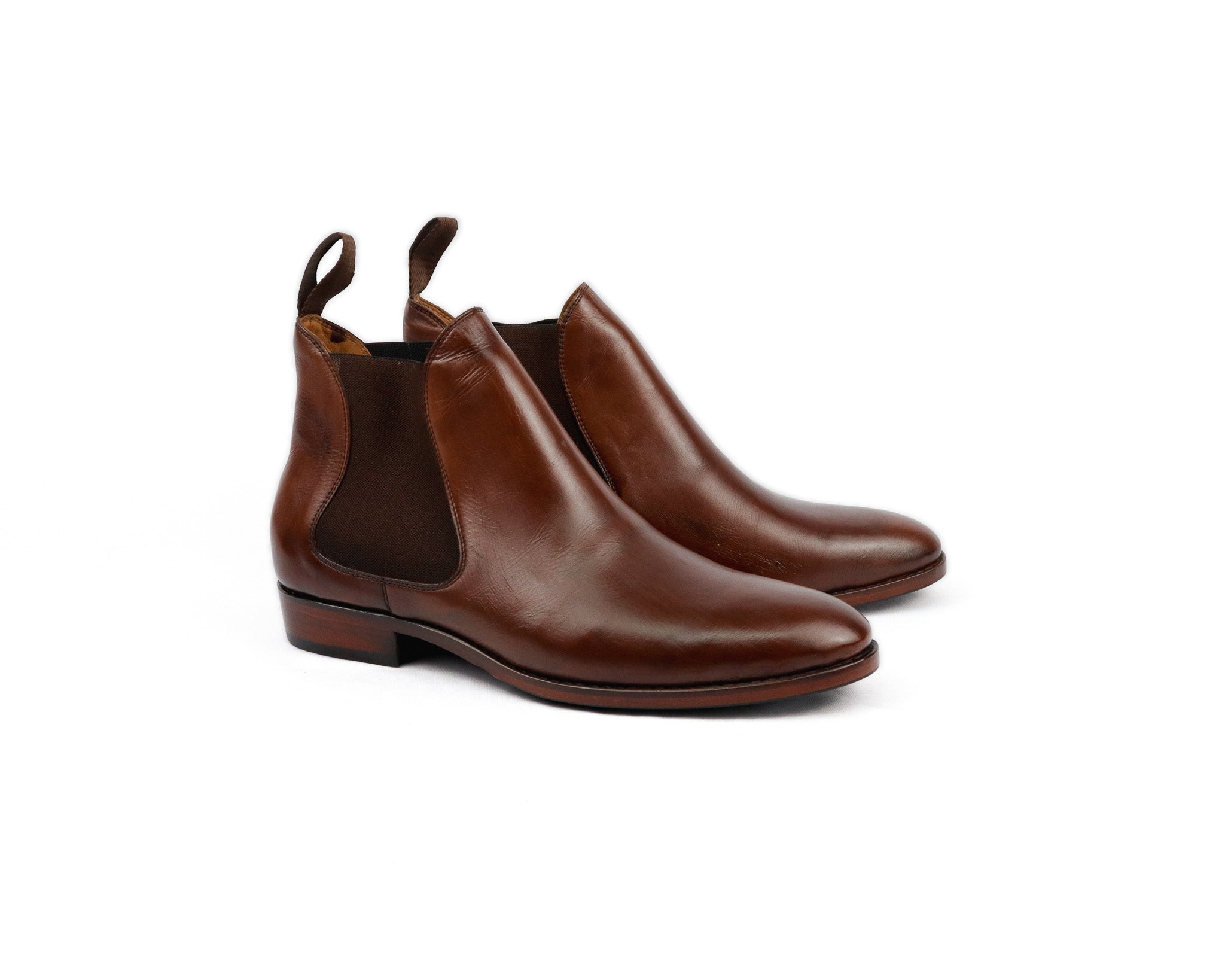 Botines Chelsea - Paul caoba artesanal