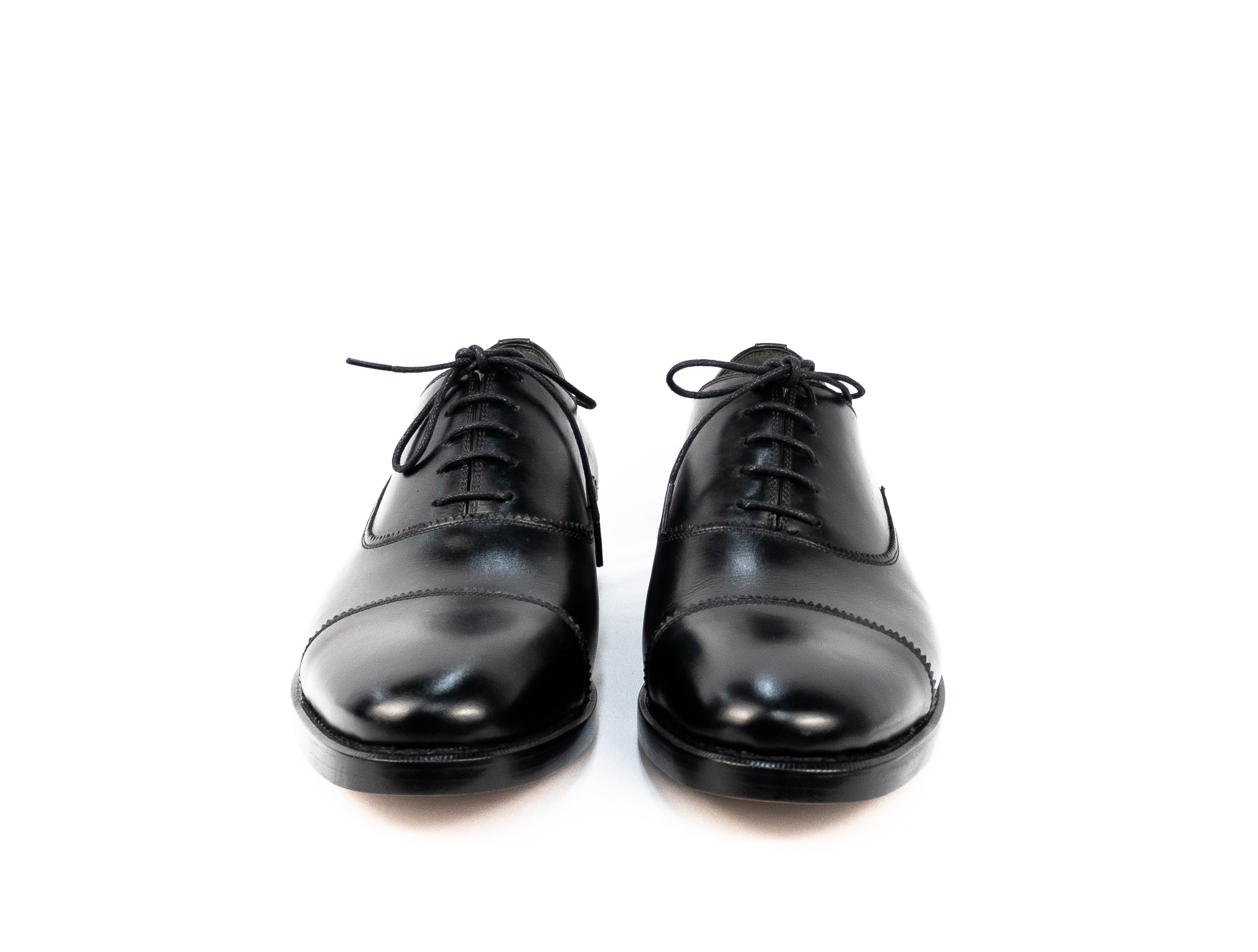 Oxford Cap Toe - Parker Cromo Alemão cor Preto