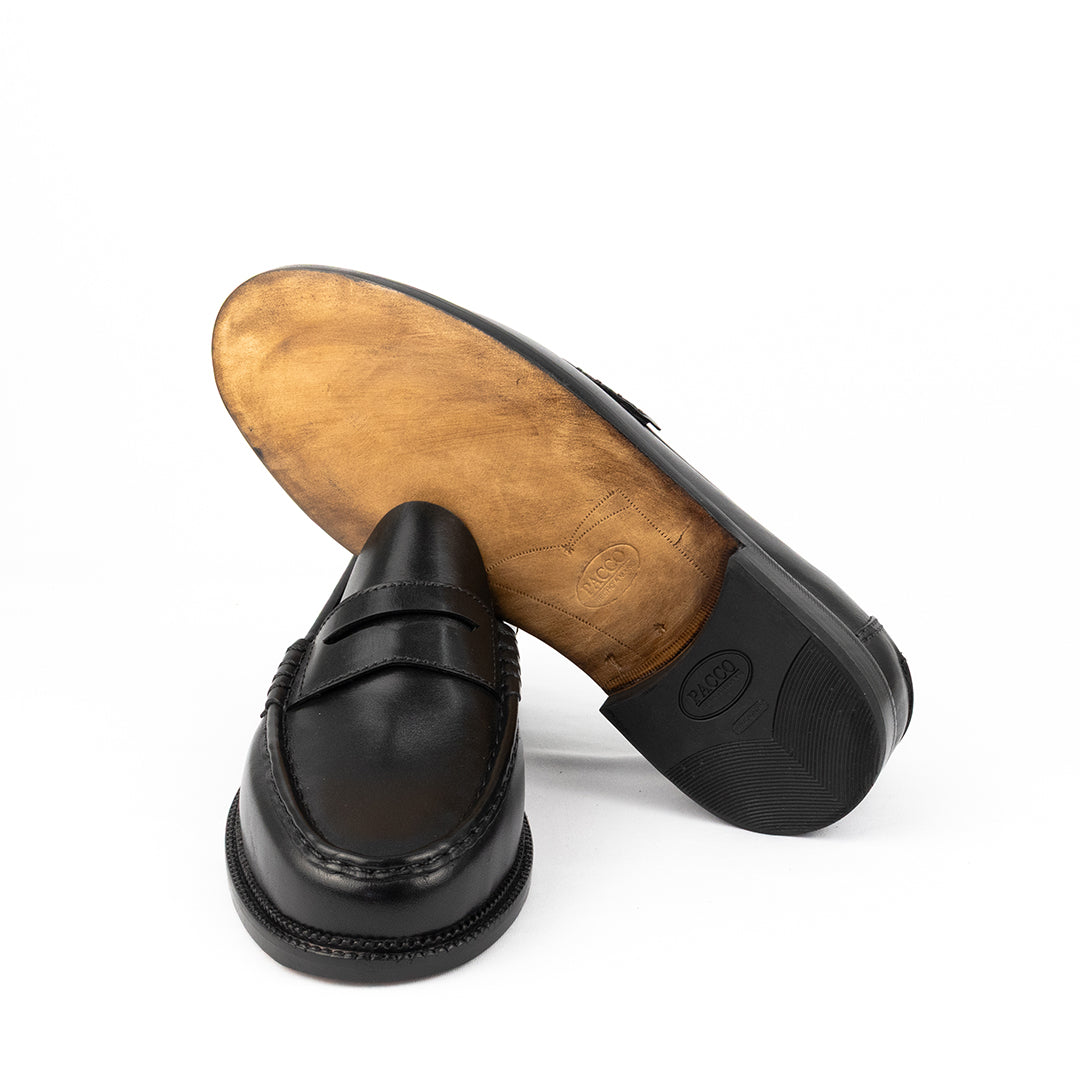 Mocassim College Americano Bill cor preto
