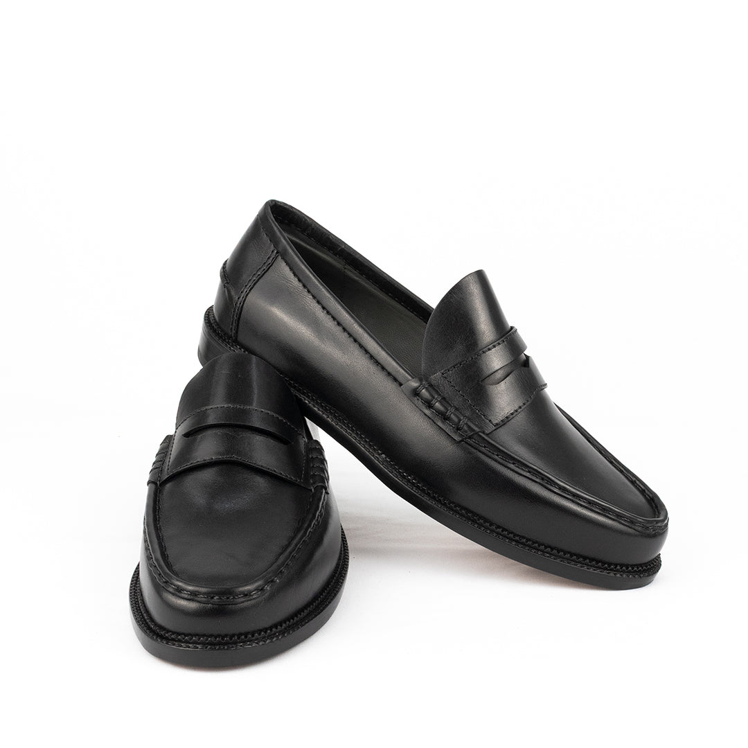 Mocassim College Americano Bill cor preto