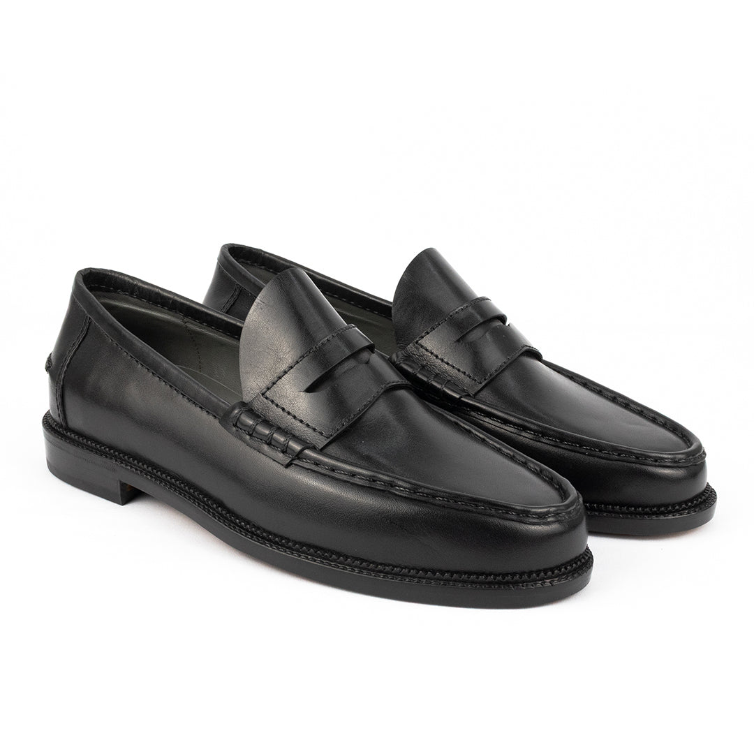 Mocassim College Americano Bill cor preto