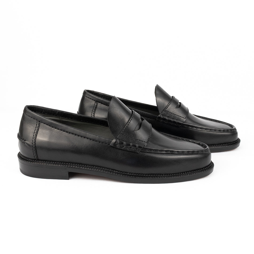 Mocassim College Americano Bill cor preto