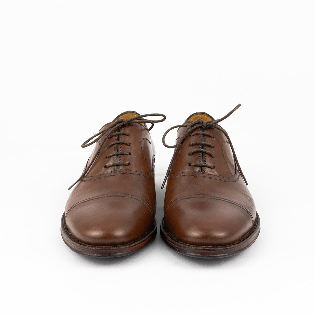 Oxford Cap Toe Ronald cor Mahogany