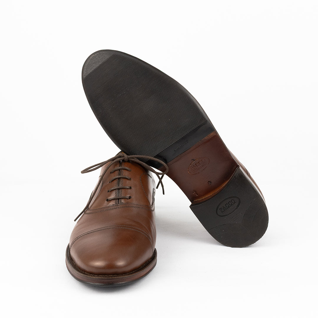 Oxford Cap Toe Ronald cor Mahogany