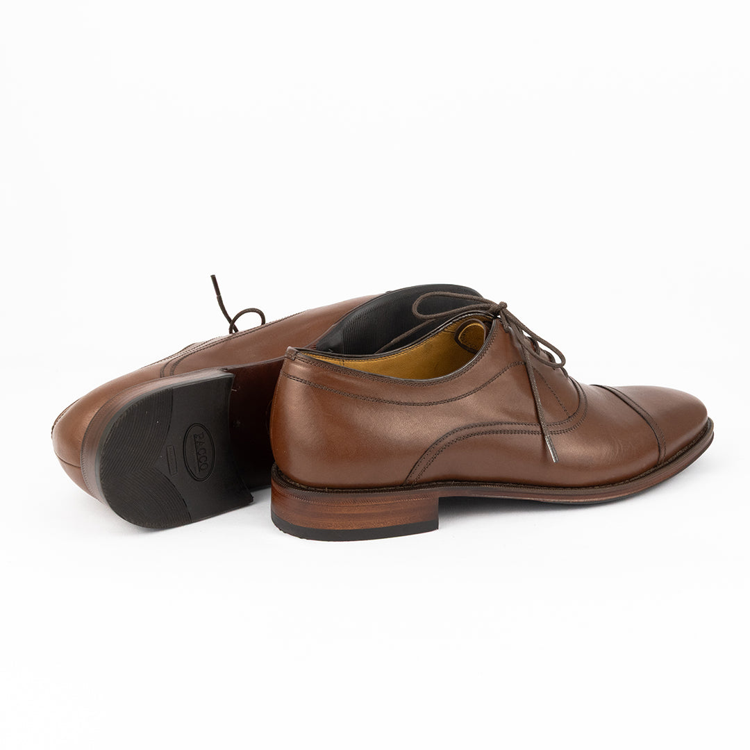 Oxford Cap Toe Ronald cor Mahogany