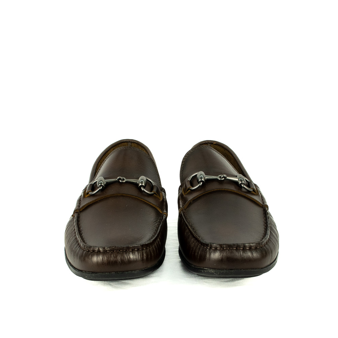 Driver Esportivo Horsebit - cor marrom café