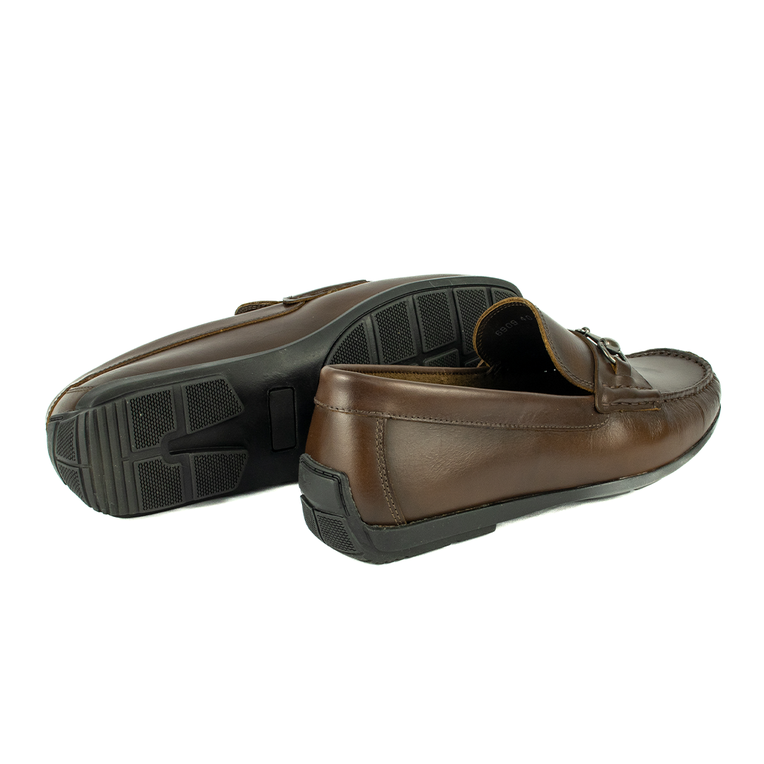 Driver Esportivo Horsebit - cor marrom café