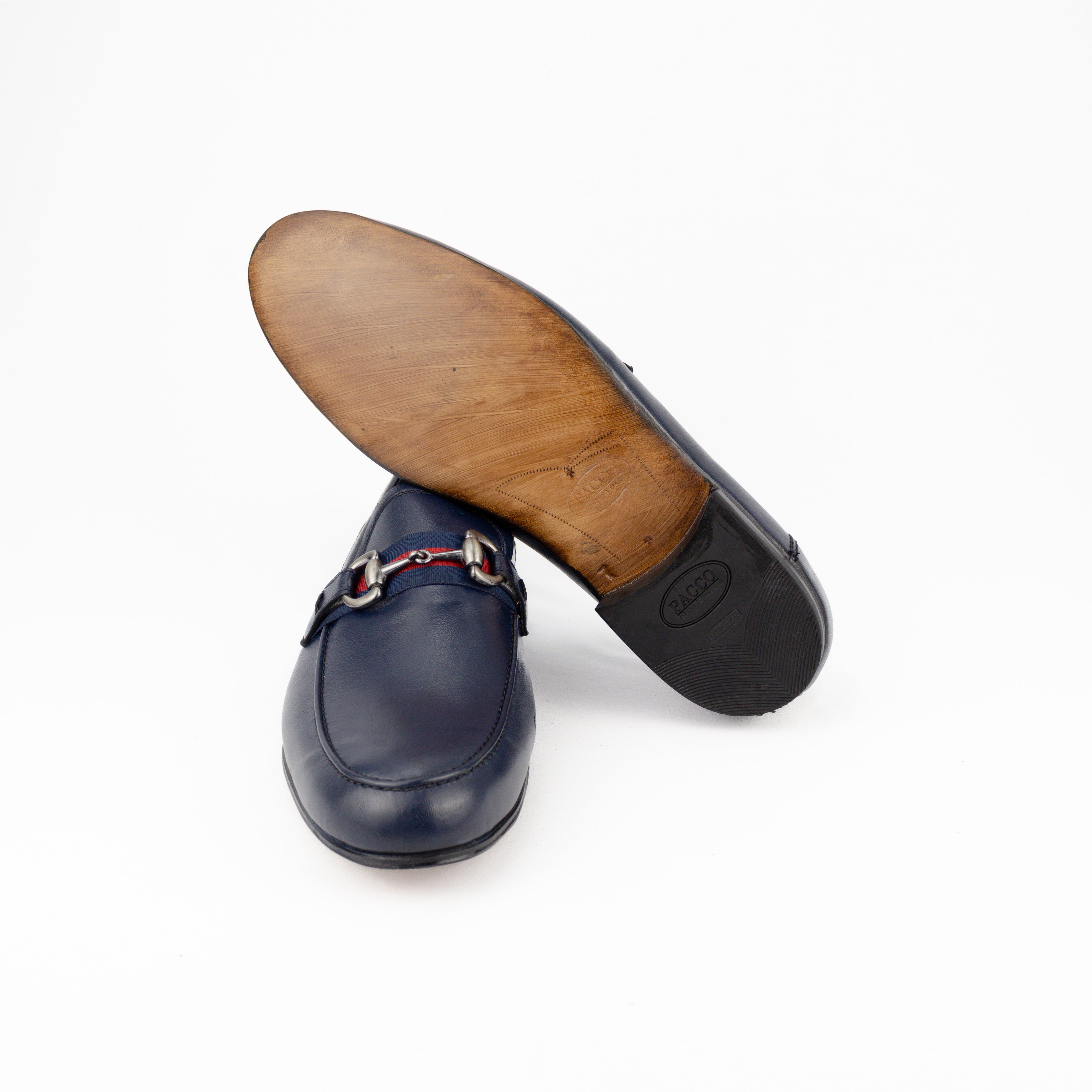 Mocassim estilo Italiano Luca cor Azul Marinho