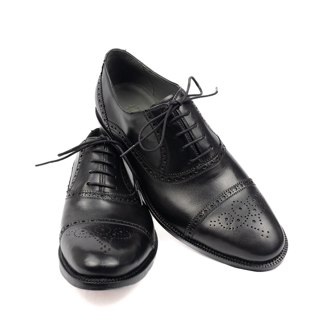 Oxford Half Brogue William - cor Preto