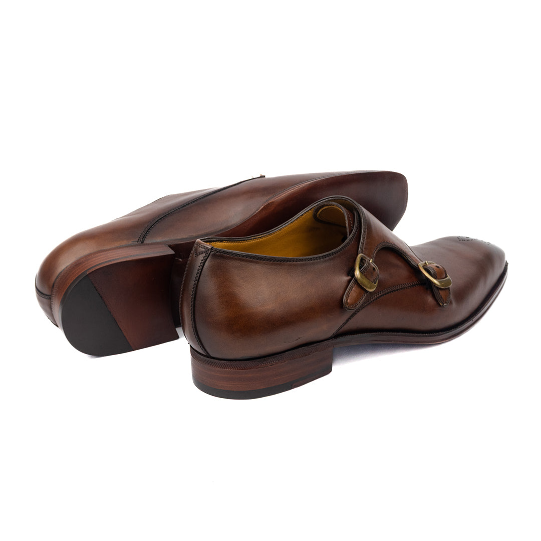 Double Monk estilo inglês cor artesanal chocolate