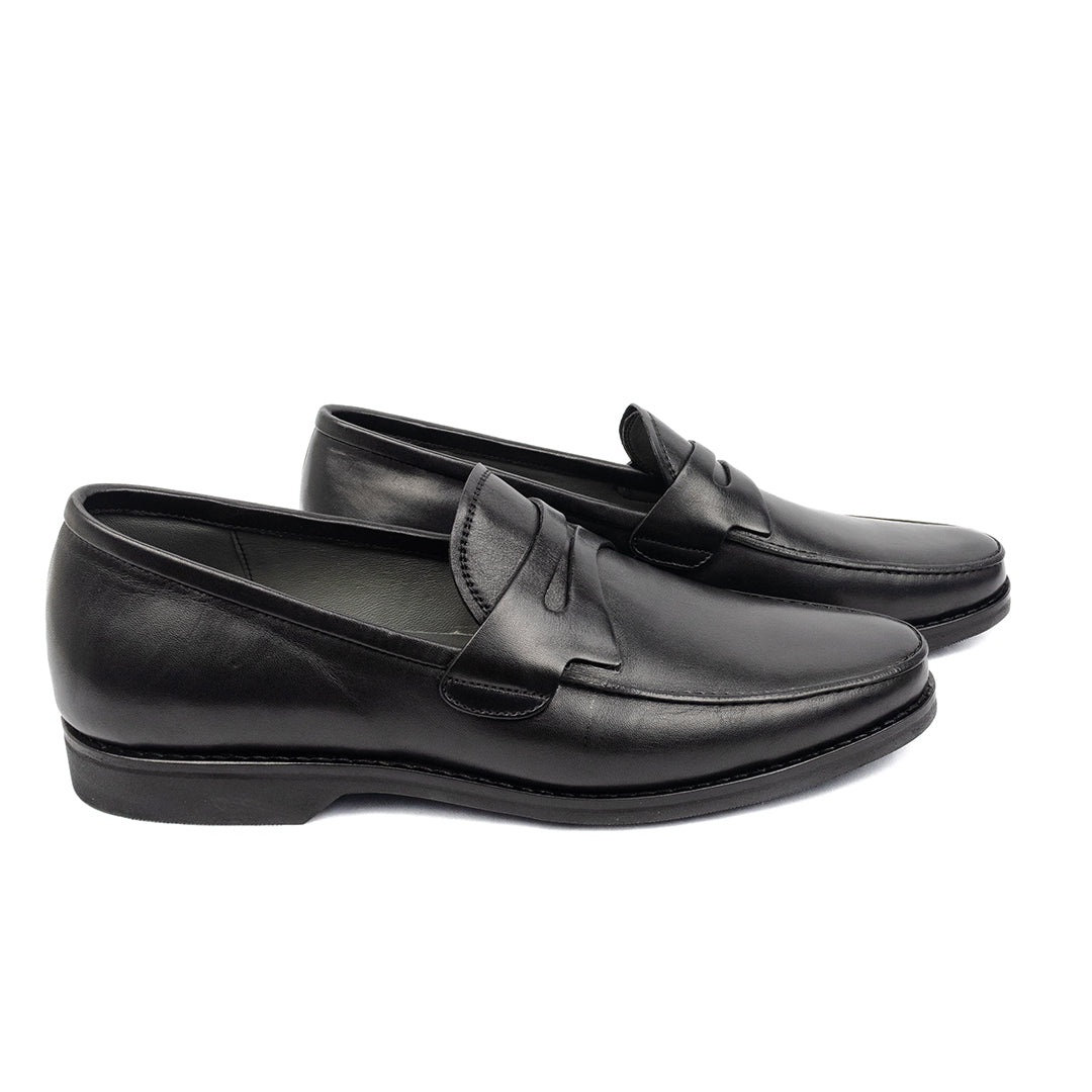 Loafer Milão Solado de Borracha - cor Preto