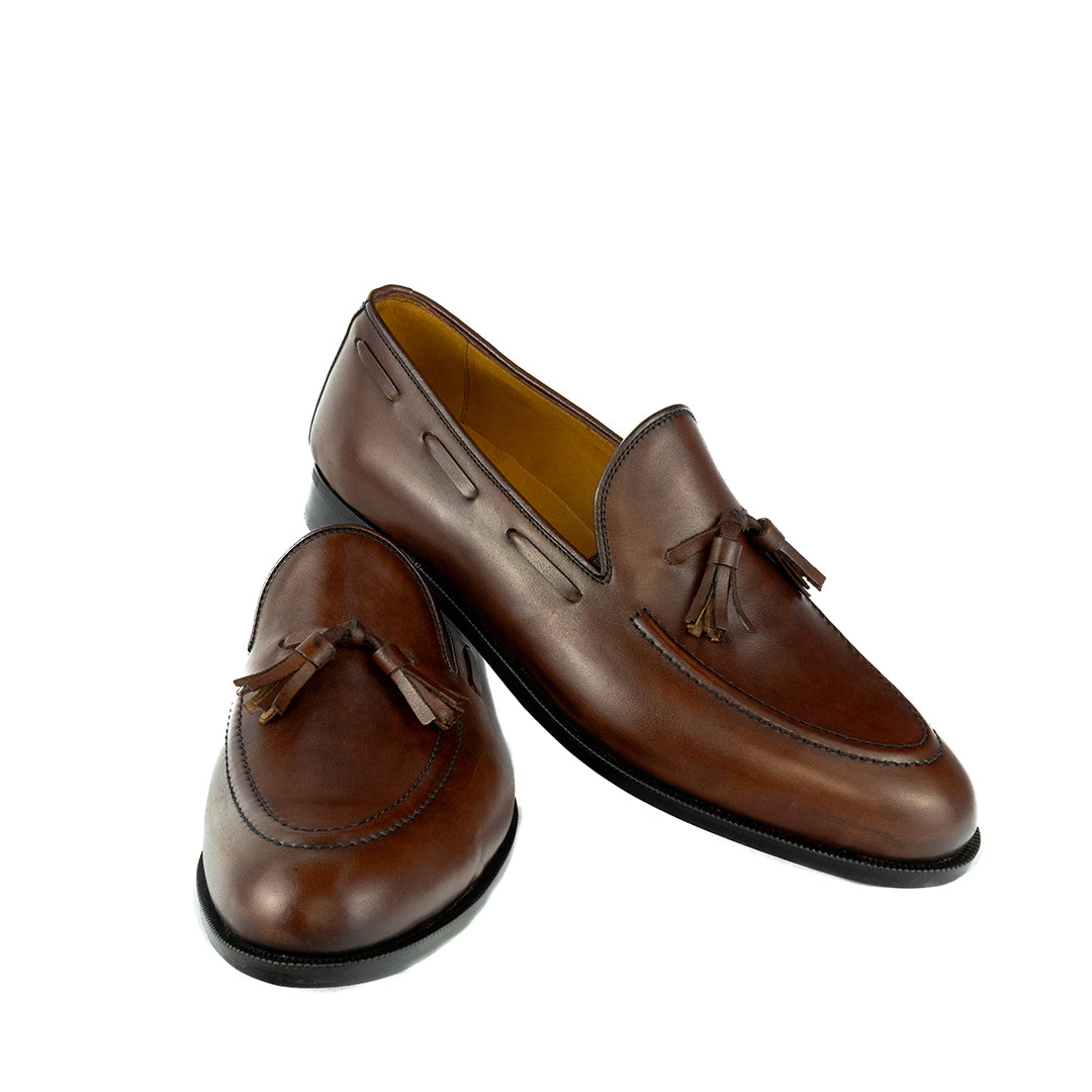 Tassel Loafer Windsor cor Artesanal Chocolate