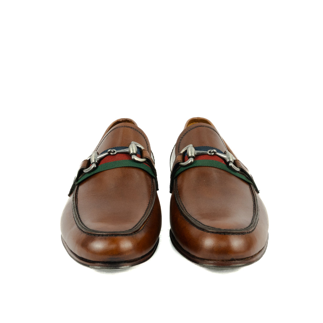 Mocassim estilo Italiano Luca cor artesanal chocolate