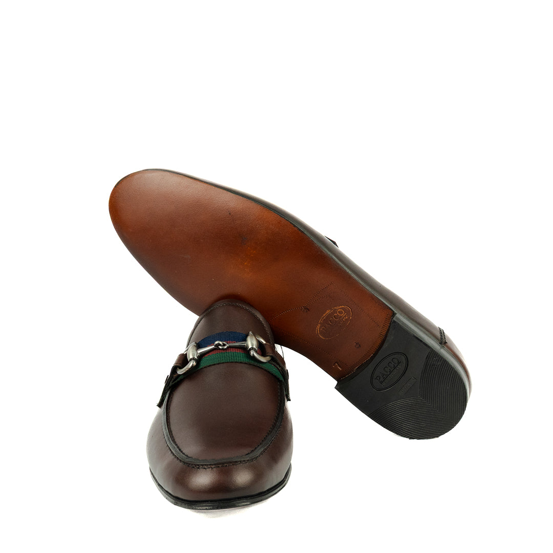 Mocassim estilo italiano Luca cor artesanal vinho