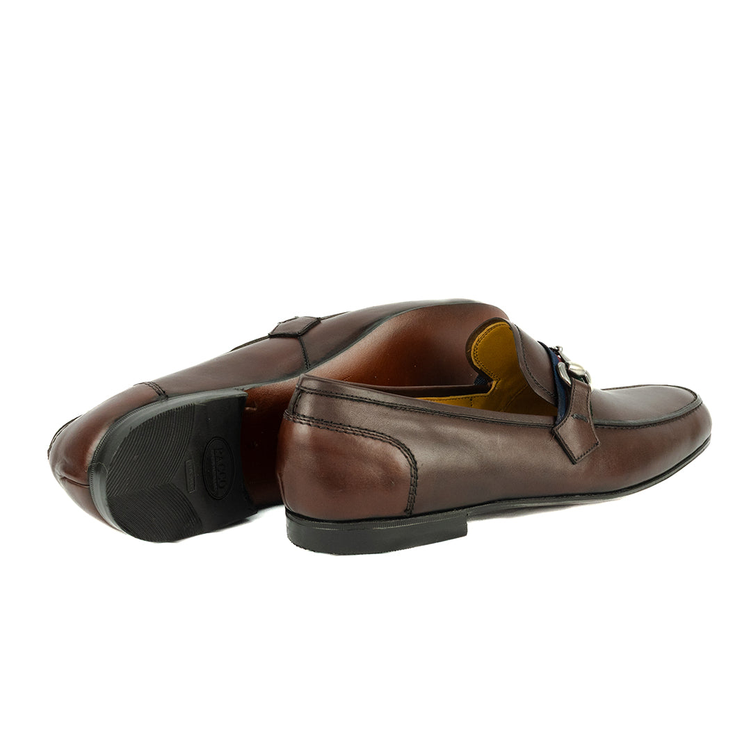 Mocassim estilo italiano Luca cor artesanal vinho