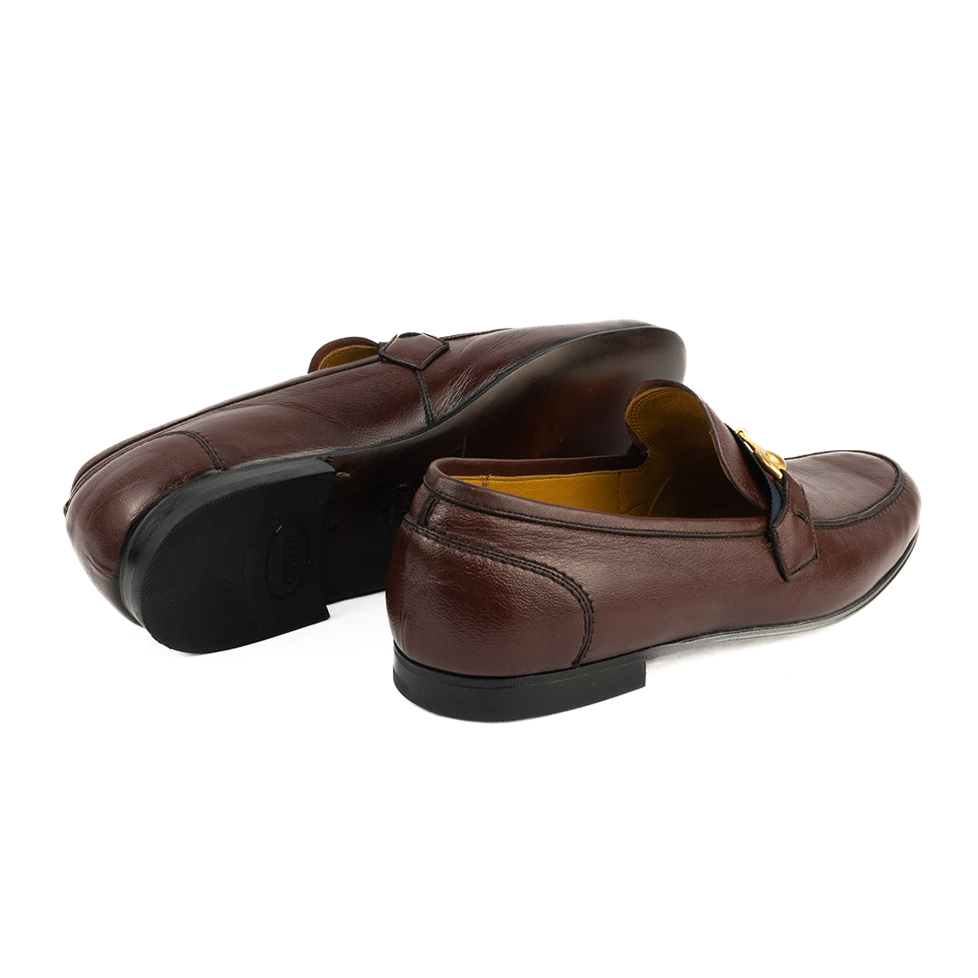 ÚLTIMO PAR TAMANHO 40 Mocassim estilo italiano Luca - cor vinho